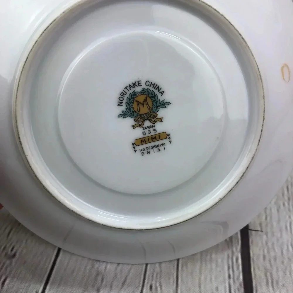 vintage Mimi by NORITAKE saucer
